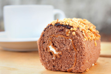 Chocolate  cake roll