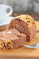 Chocolate  cake roll