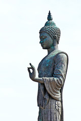 Fototapeta na wymiar Walking Buddha image, Thailand