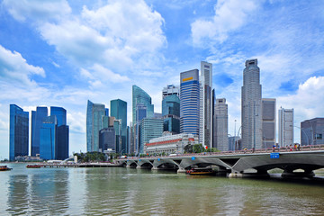 Fototapeta na wymiar Singapore city