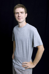 Fototapeta premium young man portrait