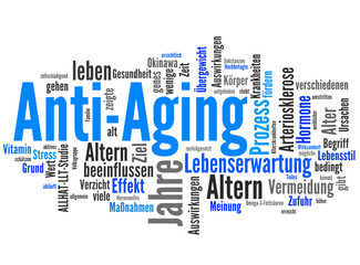 Obraz premium Ant-Aging (Alter, Alterung)