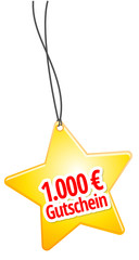 1000 € Gutschein