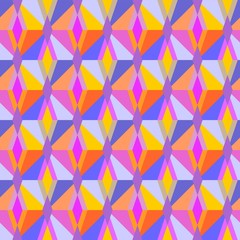 Fototapeta premium Seamless abstract triangle pattern