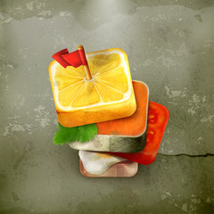 Canape icon old style