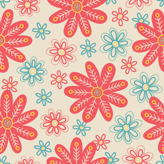 Floral seamless pattern