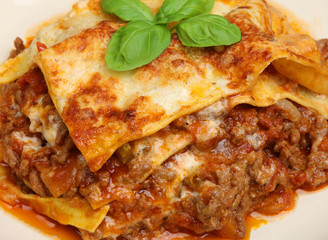 Homemade Beef Lasagna