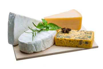 Variety cheese assortment