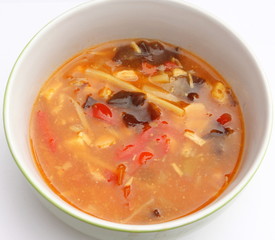Sauer Scharf Suppe