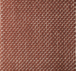 Fabric material weave