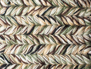 Fabric material weave
