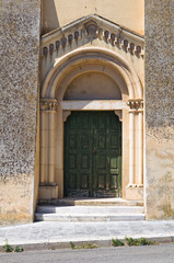 Fototapeta na wymiar Kościół św Franciszka. Manfredonia. Puglia. Włochy.