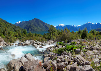 Lago Yelcho (Yelcho Lake), Patagonia, Chile