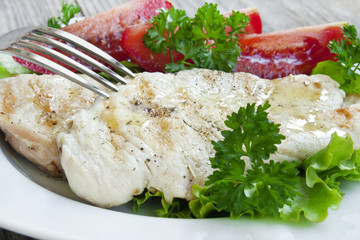 Grilled chicken breast