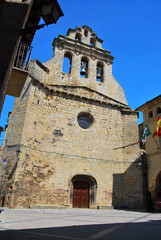 Fototapeta na wymiar Eglise de Horta de San Joan Espagne