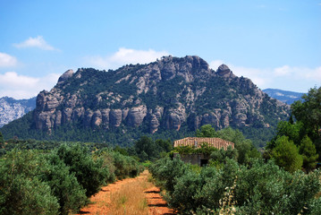 Montagne de Santa Barbara Espagne