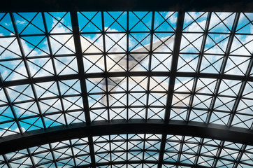 Fototapeta premium Structural steel framework