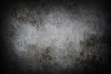 Grunge grey textured concrete wall background