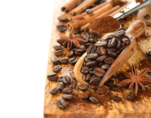 Chocolate and spices