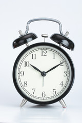 Vintage black  color alarm clock