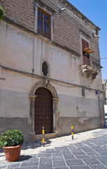 Mettola Palace. Manfredonia. Puglia. Italy.