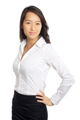 Formal Asian Business Woman