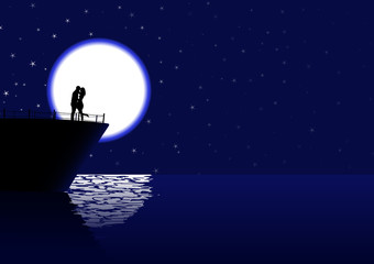 Naklejka premium cruising love