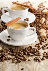 cups of espresso