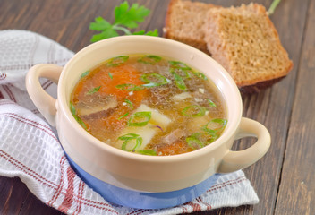 mushroom soup