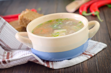 mushroom soup