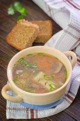 mushroom soup
