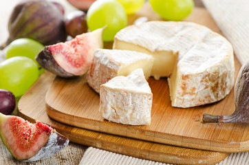 Cheese and  figs