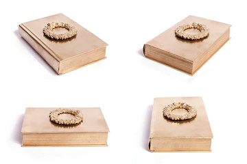 Gold Wreath Book