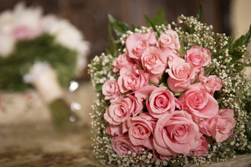 Wedding bouquet of flowers