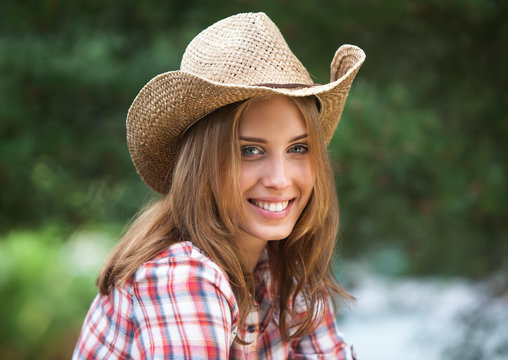 Sexy cowgirl.