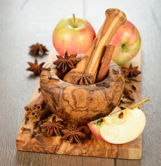 Apples and spices