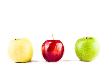 Three apples