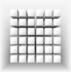 Abstract geometrical shape.