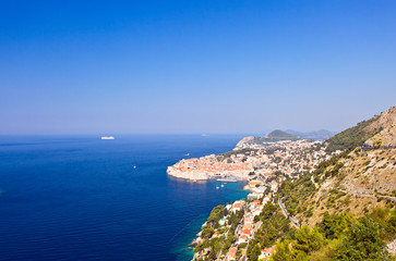 Dubrovnik - city in the south of Croatia