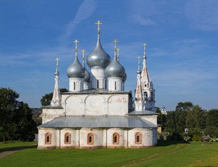 Fototapeta na wymiar Holy Cross Cathedral of Tutaev