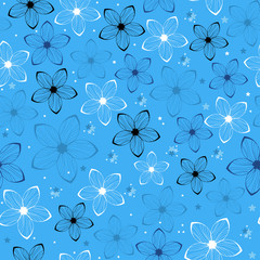 floral seamless pattern
