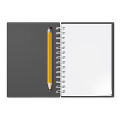 Realistic notebook