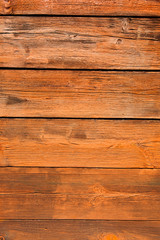 Orange wood background