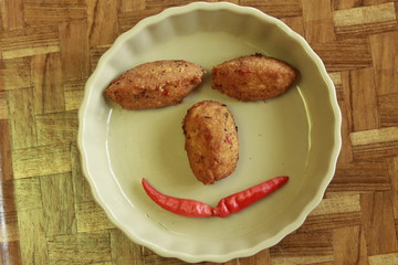 smile fried tofu