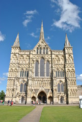 Fototapeta na wymiar Salisbury Katedra 1