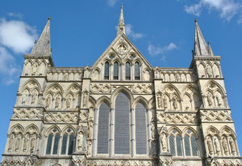 Fototapeta na wymiar Katedra w Salisbury 2