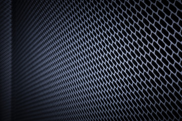 abstract metallic grid © kubais