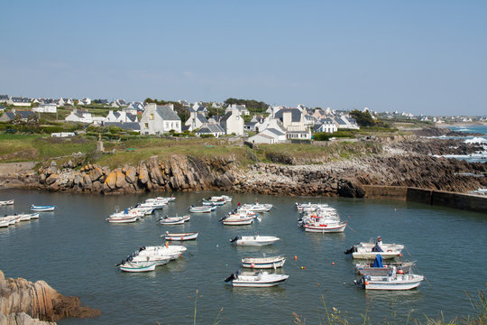 Le petit port de Pors Poulhan