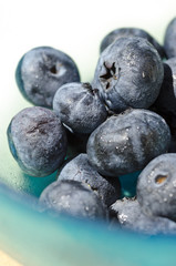 Fresh blueberries