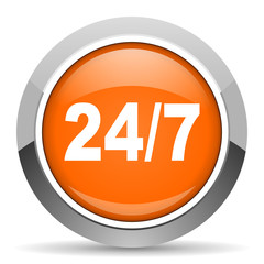 24/7 icon